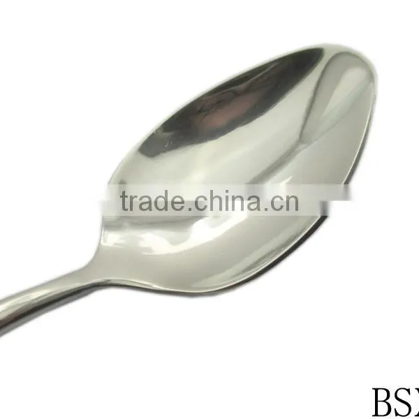 Wholesale Tableware 201 Stainless Steel Hollow Handle Sharp Spoon photo-3