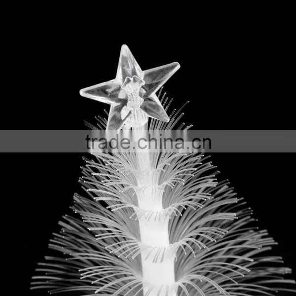 USB Changeable Color Led Fiber Optic Artificial Christmas Tree Decoration Xmas Decoration photo-3