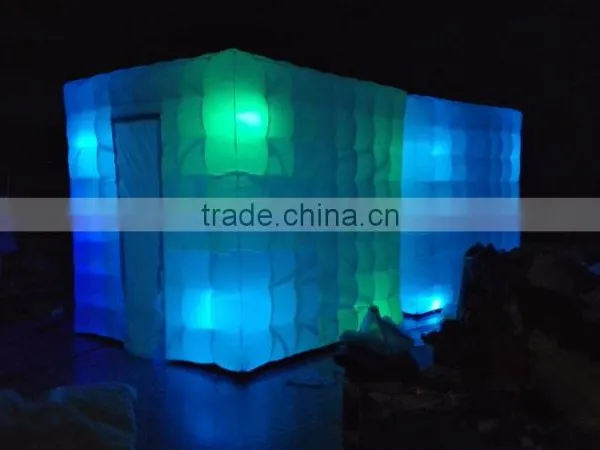 Colorful Inflatable Photo Booth Enclosure Led Inflatable Photo Booth photo-3