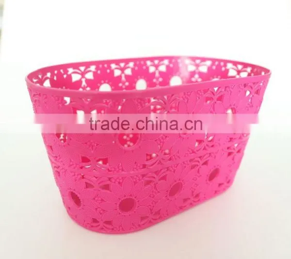 2016 New Type Plastic pp Storage Basket With Sunflower photo-4