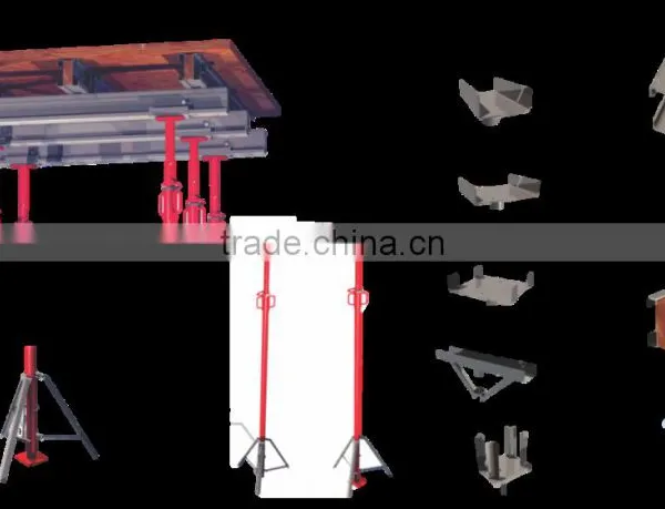 Powder Coated Adjustable Shoring Prop / Scaffolding photo-3