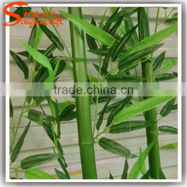 Newest Artificial Green Bamboo Poles Outdoor Bamboo Fence photo-5