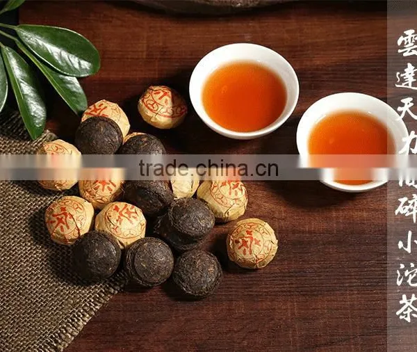 Chinese Leaf Pu-erh Tea Mini Cooked Ripe Yunnan Tuo Cha Puer Health Tea photo-2
