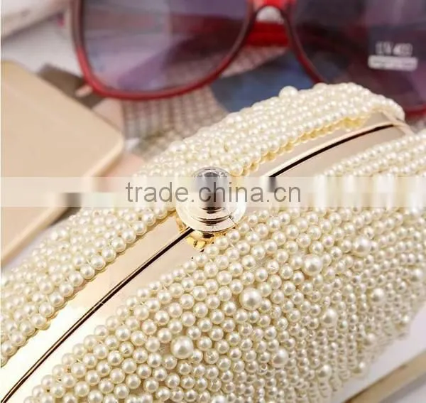 Minaudiere Bag Mother of Pearl Evening Clutch Case photo-2