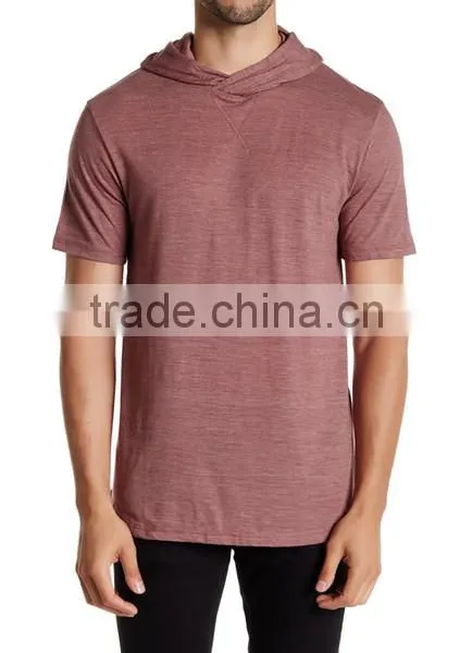 100% Polyester Wholesale Blank T-shirts Hooded Tee Shirts American Apparel T-shirts photo-4