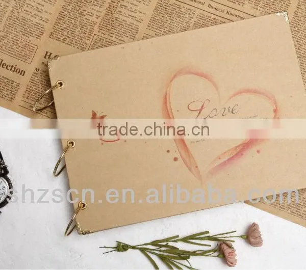 Handmade DIY Wedding Craft Paper Photo Album
