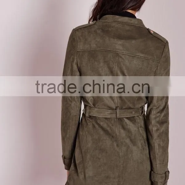 Best Selling Girls Faux Suede Biker Jacket Low Price photo-5