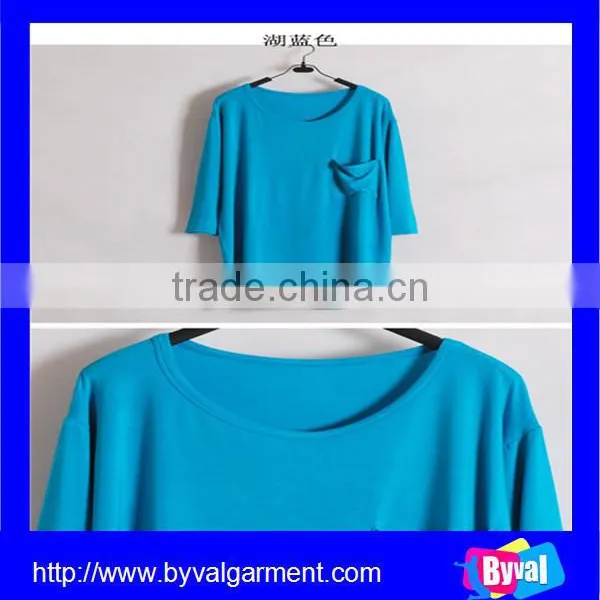 Wholesale Custom Women Long Sleeve Tshirt Made in China photo-3