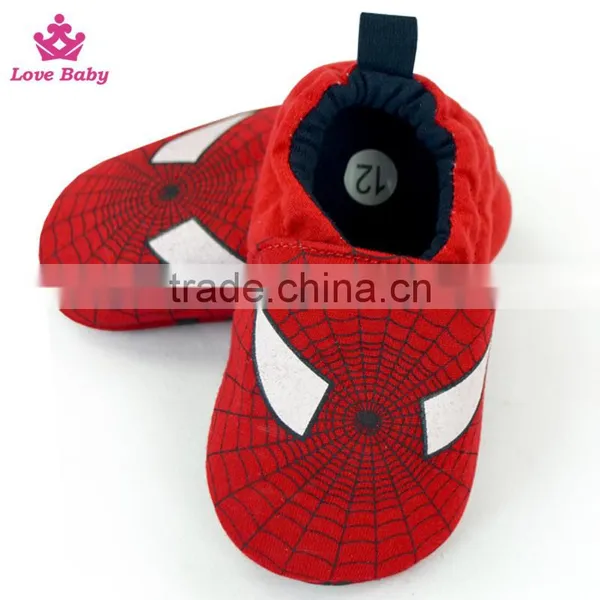 Hot Sale Winter Soft Bottom Antiskid Baby Toddler Shoes Cartoon Cobwebs Baby Shoes LB20151119-001 photo-3