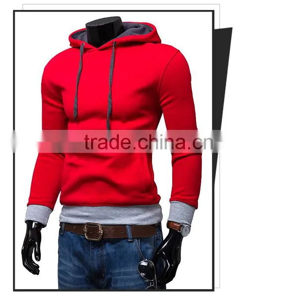 Cheap Men Hooded Sweatshirts,custom Design Your Own Blank Fleecy Hoodie Sweatshirts photo-5