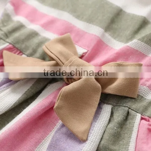 Summer Lovely Stripe Cotton Baby Clothing Sets,Baby Wear photo-3