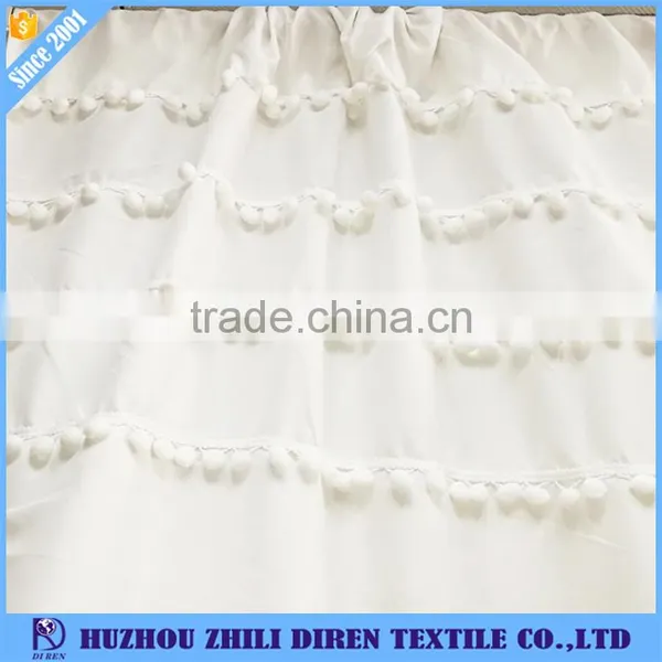 China Supplier Mildewproof Durable Hotel Shower Curtain photo-2