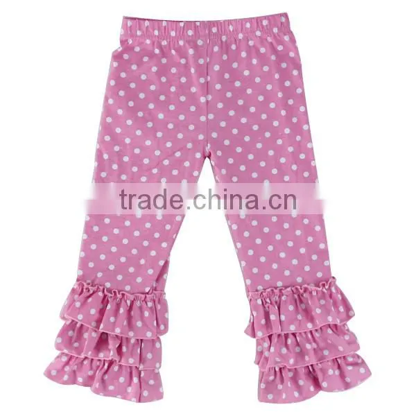 Wholesale Icing Pants Cotton Yarn Kids to China Children's Clothing Ruffle Pants photo-3