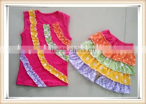 Korea Kids Clothes Posh Design Little Girl Summer Outfit Kids Easter Outfit photo-2