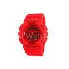 Children Black Strap Multifunction Sport Watch 12 / 24 hr EL Backlight LCD Wristwatch