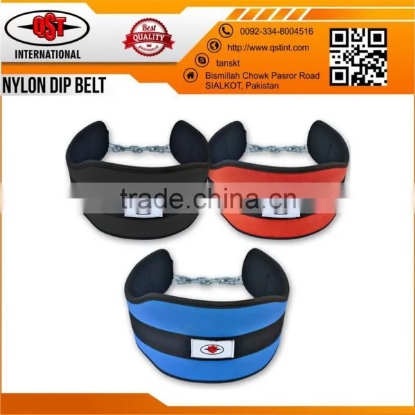 Mens Gym Weight Lifting Belt Waist Back Support Strap Power Dip Training Fitness photo-2