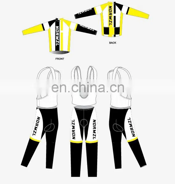 OEM Custom Sublimation Club Cycling Jersey Set High Performance Used Cycling Jersey photo-5