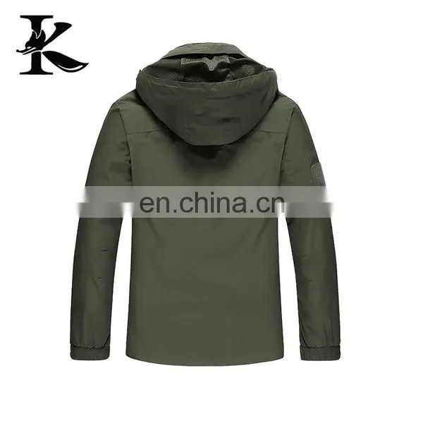 Waterproof Jacket Lightweight Camping Wear With a Stowable Hood photo-3