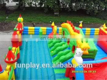 Cheap Kids Inflatable Amusement Park Customized Giant Inflatable Amusement Park Inflatable Fun City photo-2