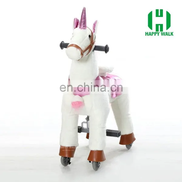 Kid Riding Zebra Horse Toy/ Mechanical Walking Horse/Walking Mechanical Horse photo-5