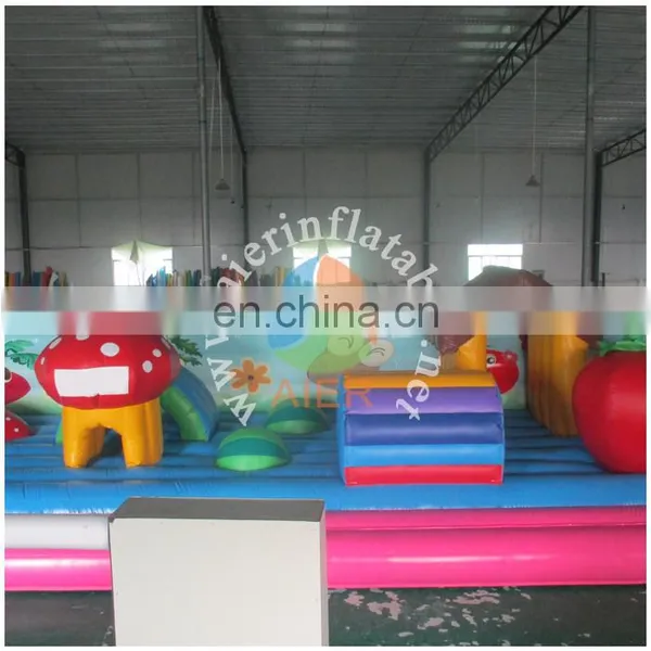 2016 Aier Guangzhou Inflable/beautiful Kids Favourite Inflatable Bouncer Funland photo-2