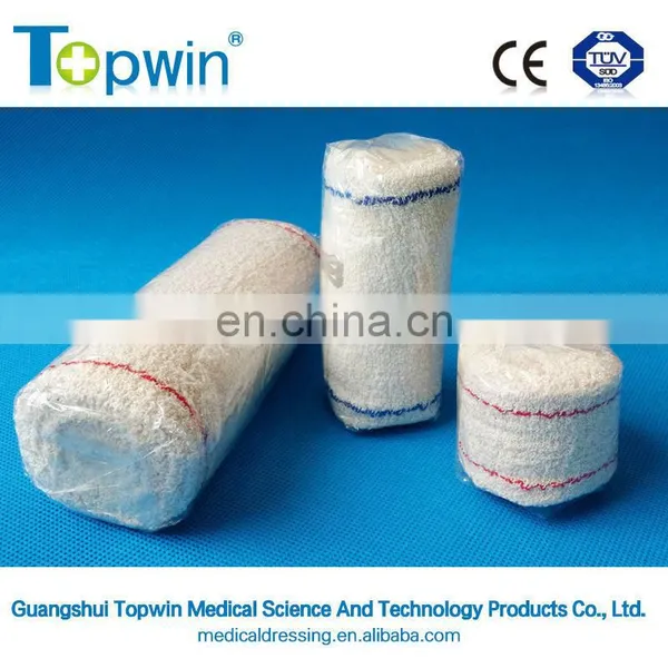 Spandex Elastic Crepe Bandage With Blue Thread photo-2