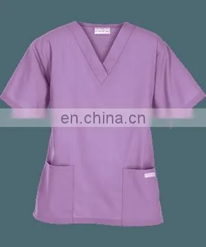 Ladies' V Neck Scrubs Top / Fashion Scrubs Sets