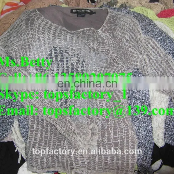 Cheap Top Quality Clothing Used Mixed Sweater