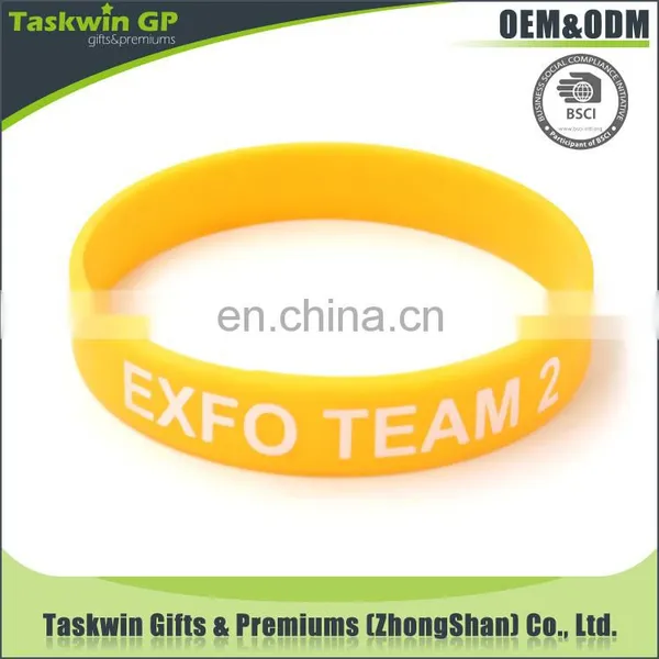 Factory Direct Sales Eco-friendly Fashion Custom Design Silicone Bracelet Rubber Wristbands photo-3