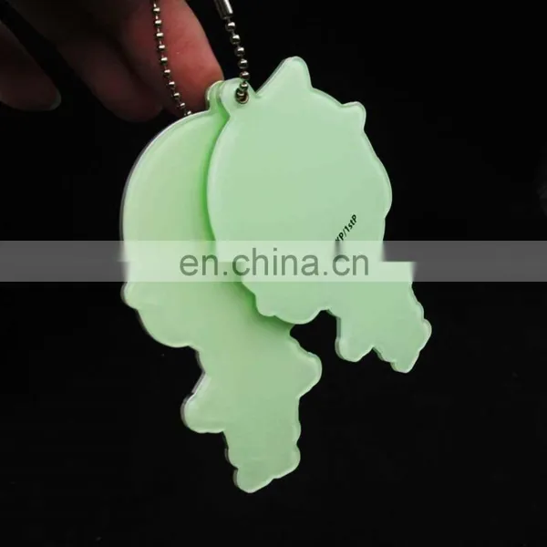 Printed Cartoon Mirror Acrylic Picture Keychain With Double Sides photo-5
