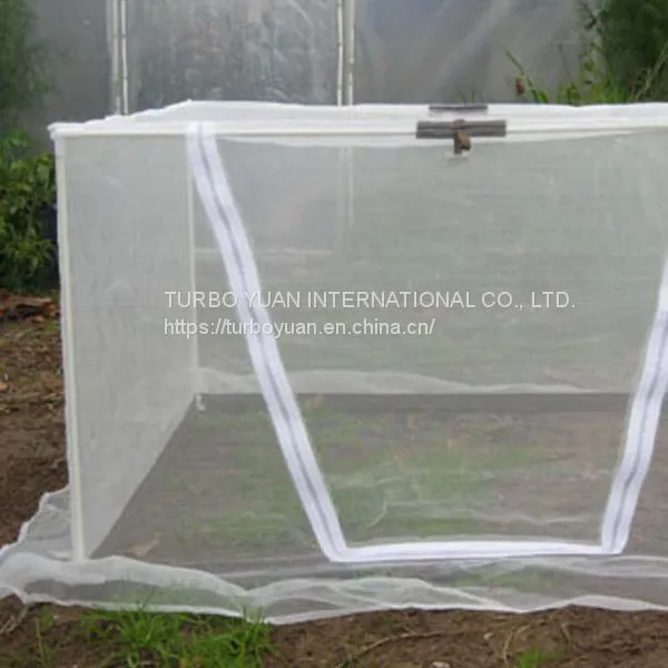 Polyester / Polyethylene Pleated Fine Dust Anti Insect Mesh Screen for Greenhouse photo-3