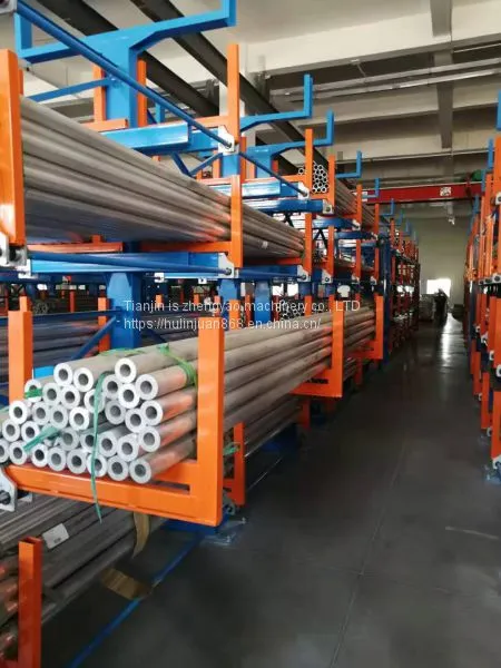 Pipe Storage Used a Crane With What Save Space Expansion Cantilever Shelves