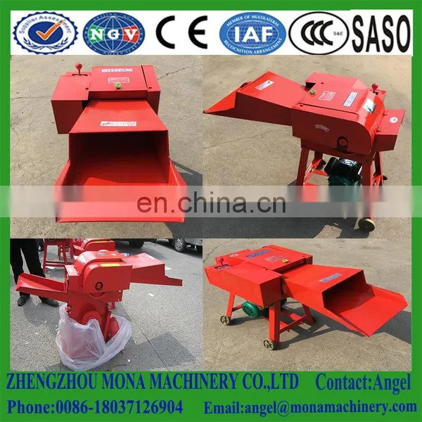 Zhengzhou Mona Factory Price Chaff Cutter Agricultural Small Farm Chaff Cutter for Hay photo-6