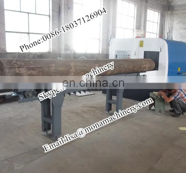 Industrial 10m/min Wood Cutting Log Multichip Saw Machine photo-5