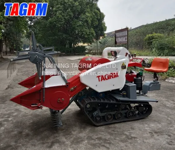 Agricultural Professional Supplier Mini Combine Wheat Harvester / Rice Harvester in Nigeria
