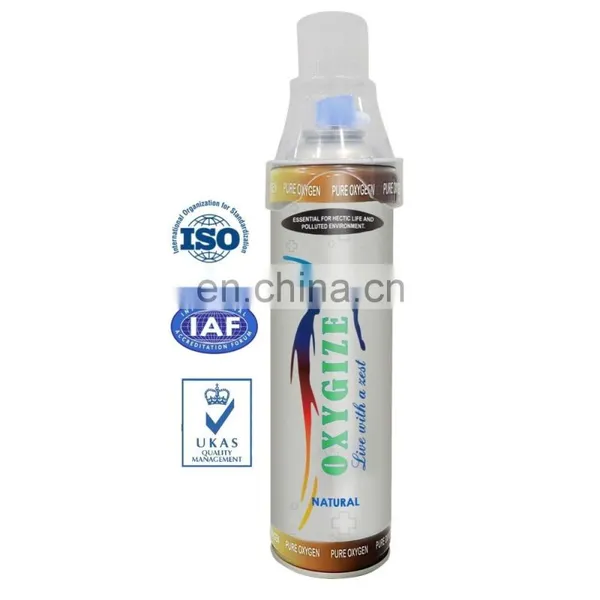 Best-selling Portable no Smell Oxygen Can With Mask photo-3