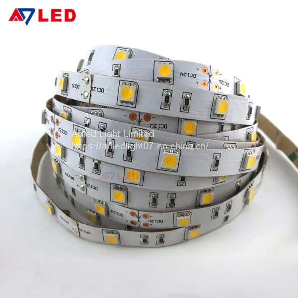 5050 Led Strip Light 30leds/m Cuttable Led Strip Lighting Aluminium for Cosmetic Display Cabinet and Showcase photo-4