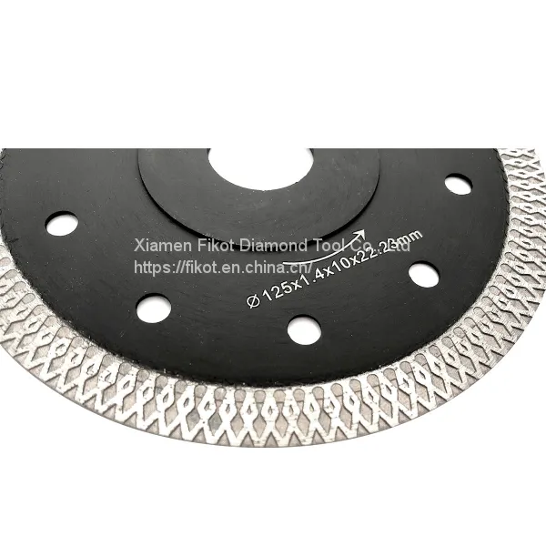 Ultra-Thin Small Saw Blade Mesh Turbo Blade Wet Cut Sharp Small Saw Blade photo-2