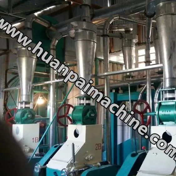 12-14TPD Corn Rolling Machine Maize Flour Milling Machines Commercial Flour Mill photo-2