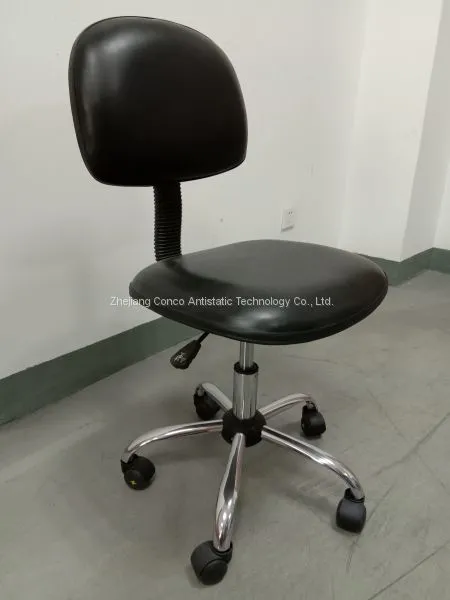 Blue Color Esd Adjustable Office Chair photo-3