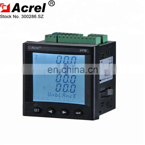 3p4w Multifunction Power Meter Three-phase Electric Network Power Quality Analyser Meter photo-3