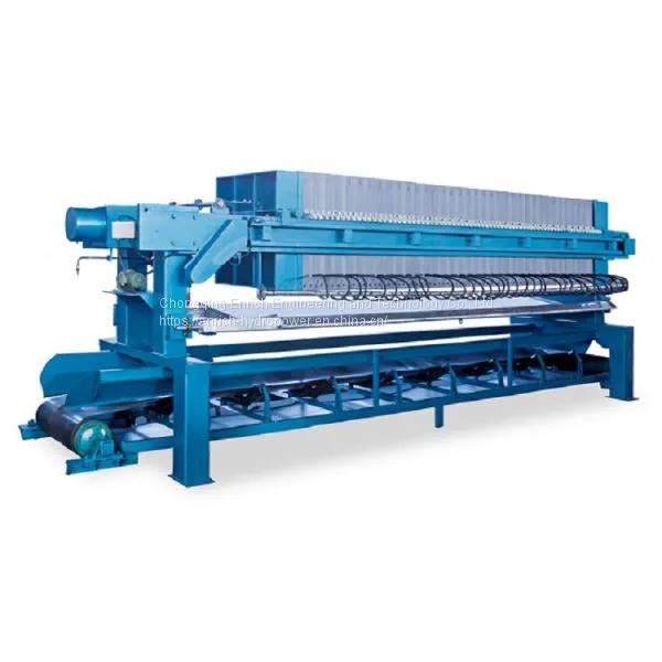 Xmzy Pressure Filtration Equipment Filter Press Program Controlled Full Automatic High Efficiency Program Controlled Auto Industrial Waste Water Treatment Chamber Membrane Plate Filter Press Machine for Sludge Dewatering Wastewater Sludge Dewatering photo-5