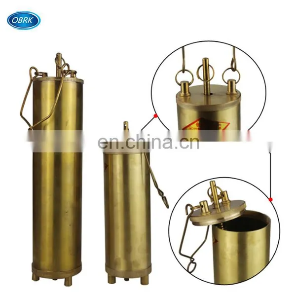 Sampling Crude Oil From Tanker Truck Bottom Oil Drum Bottom Sampler photo-3