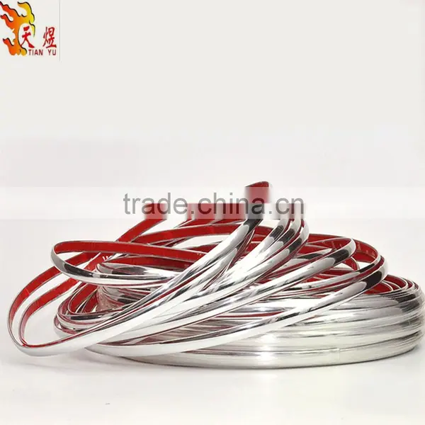 Pvc Plastic D Shape Extrusion Profile Self Adhensive Plastic Strip photo-6