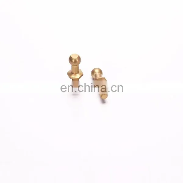 Zinc Plated Spherical Head Bolt Stud Threaded Ball Joint Rod Bolt photo-4