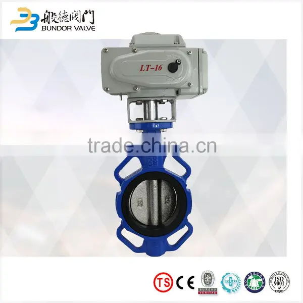 Electric Actuator Wafer Type Butterfly Valve photo-4