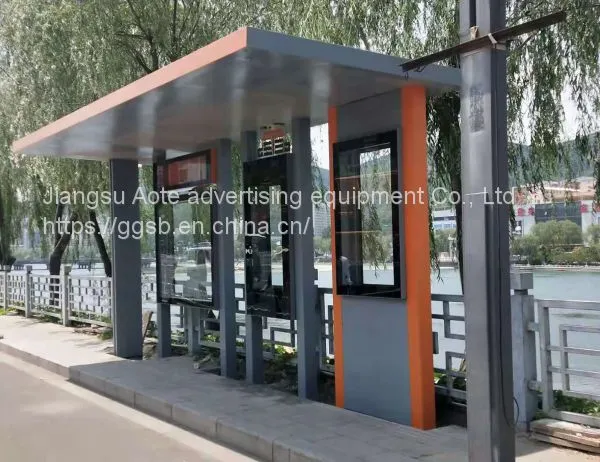 Public Fault Reporting Bus Shelter Platform Intelligent Bus Shelter Billboard Manufacturer photo-5