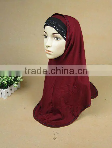 A317 Latest Two Pieces Hijab