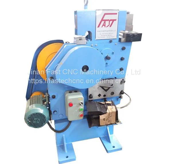 Multi-Fuction Combined Punching And Cutting Machine For Punching Cutting Round Bars Model Q32J photo-4