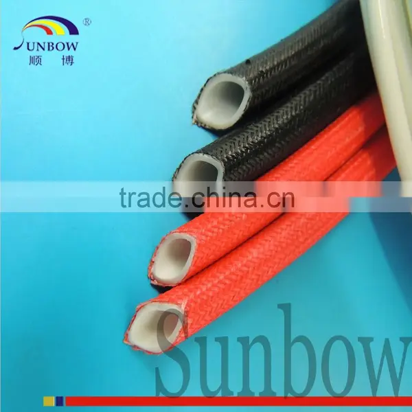 SUNBOW MFG Heat Resistant High Temperature Resistant Braided Glassfiber Tube photo-6